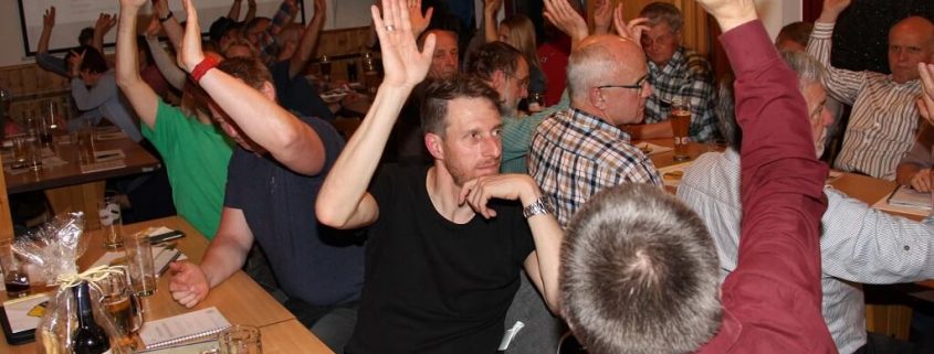 TSG Wilhelmsdorf Hauptversammlung