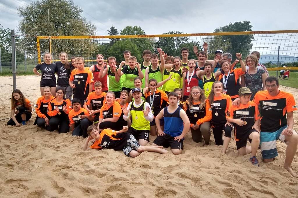 TSG Wilhelmsdorf SMB Unified Volleyball Landesspiele Offenburg Mai